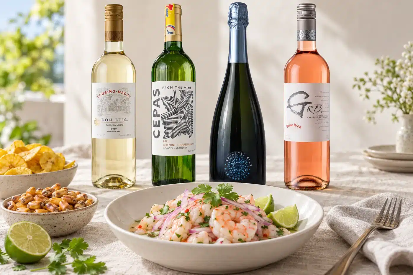 Ceviche y mariscos